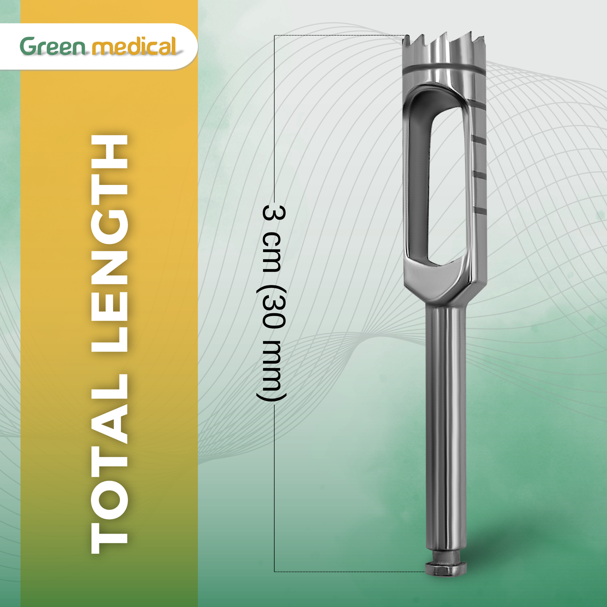 Dental Trephine Drill 1 Pc – Surgical Implant Bone Cutter Tool Stainless Steel