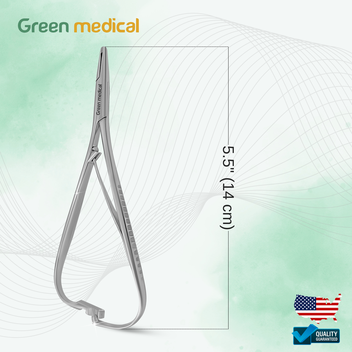 Mathieu Pliers Boynton 5.5" Mathieu Needle Holder Small Mouth Tip German Grade