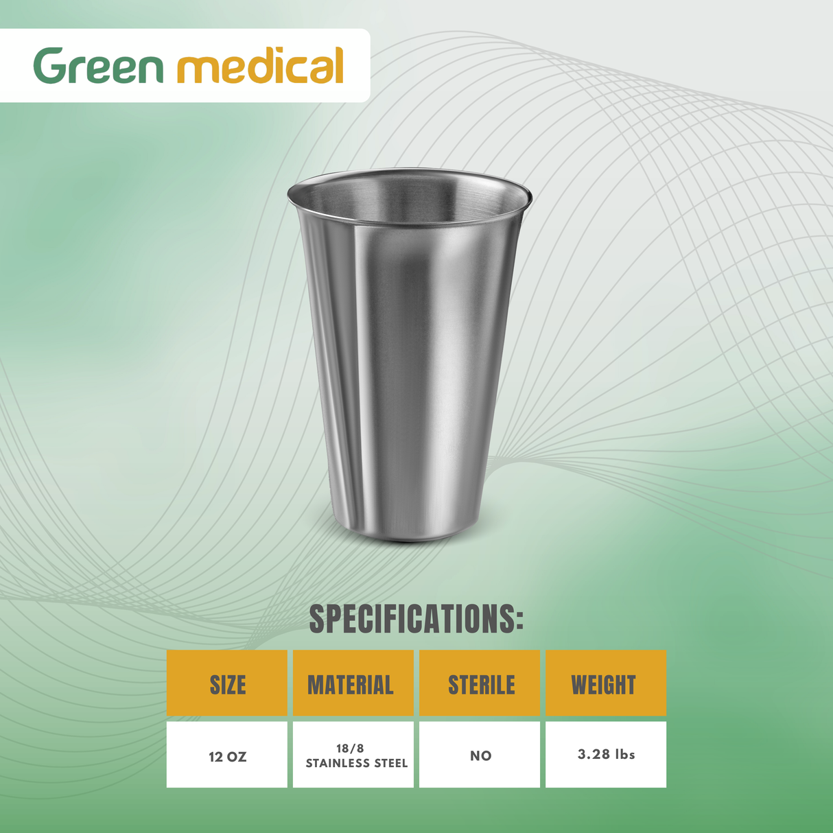 12 oz Stainless Steel Tumbler | Durable Reusable Drinking Cup
