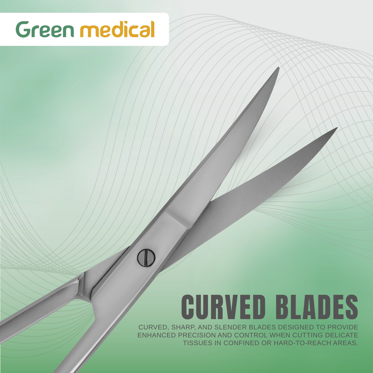 12 Iris Scissors 4.5" Curved – Surgical & Dental Precision Cutting Scissors – Stainless Steel German Grade Instruments