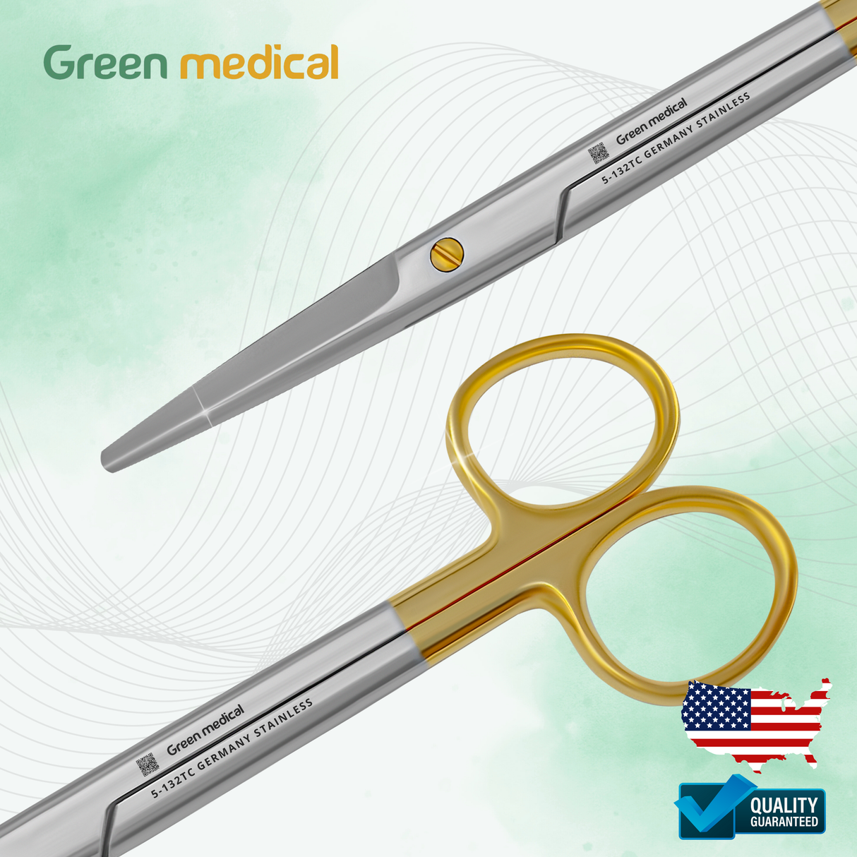 TC Mayo Scissor Straight 6.75" Surgical Medical Instrument German Grade