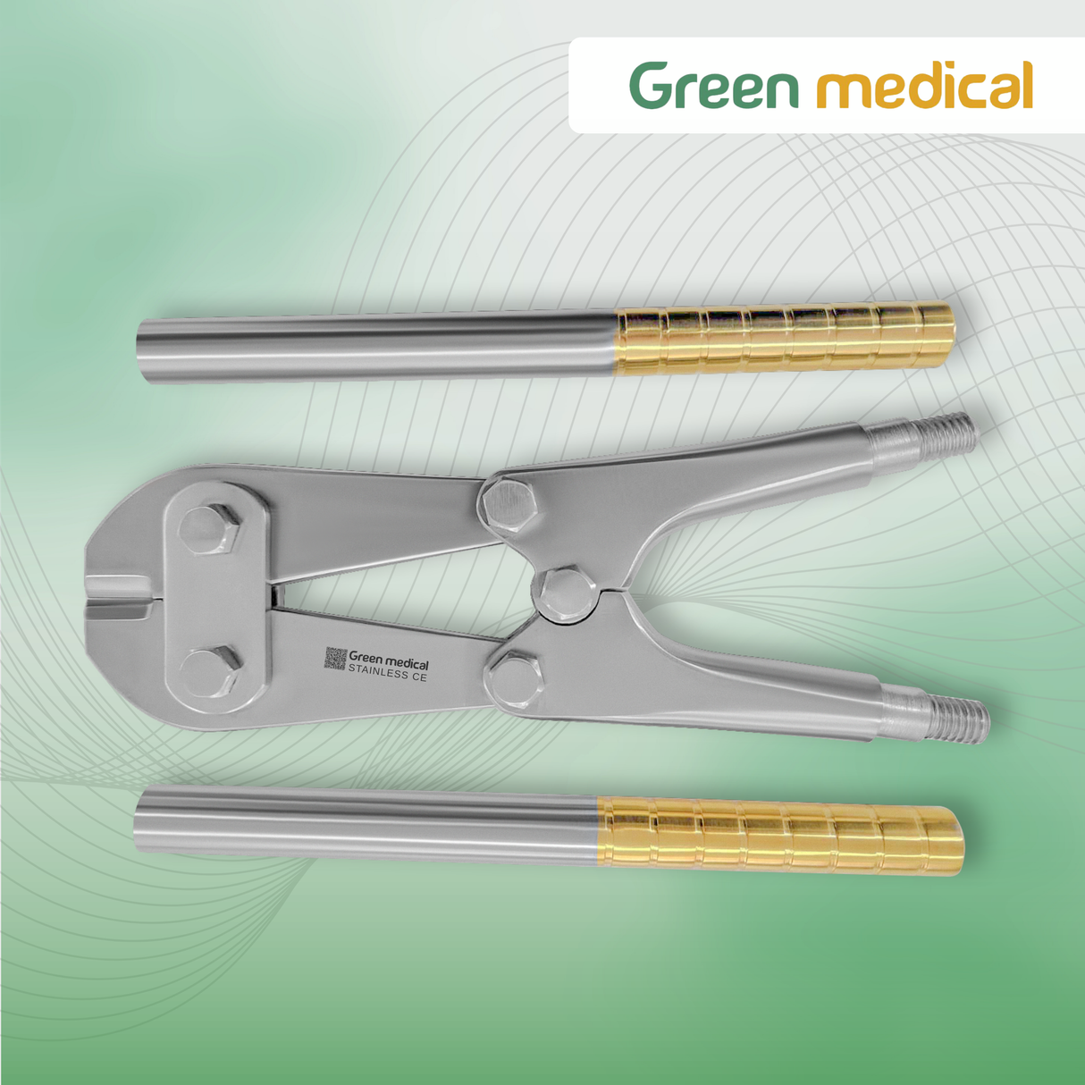 T/C Pin & Wire Cutter 18.5" | Heavy-Duty Orthopedic Instrument German Grade