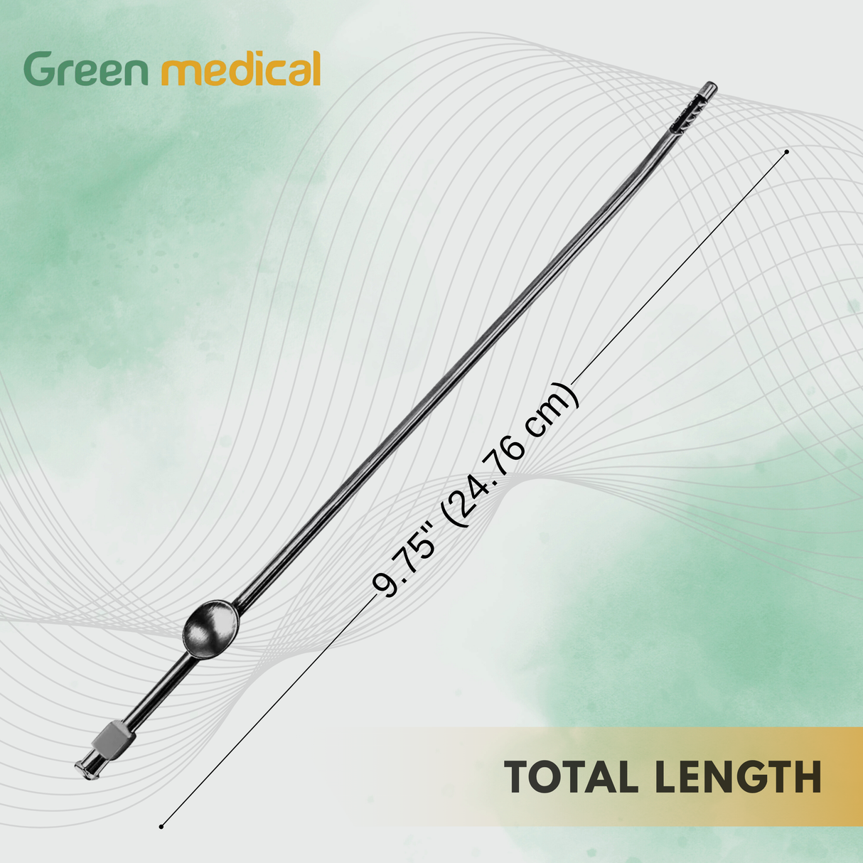 Novak Biopsy Curette 4mm – Gynecology Surgical Instrument | OB/GYN German Stainless Steel