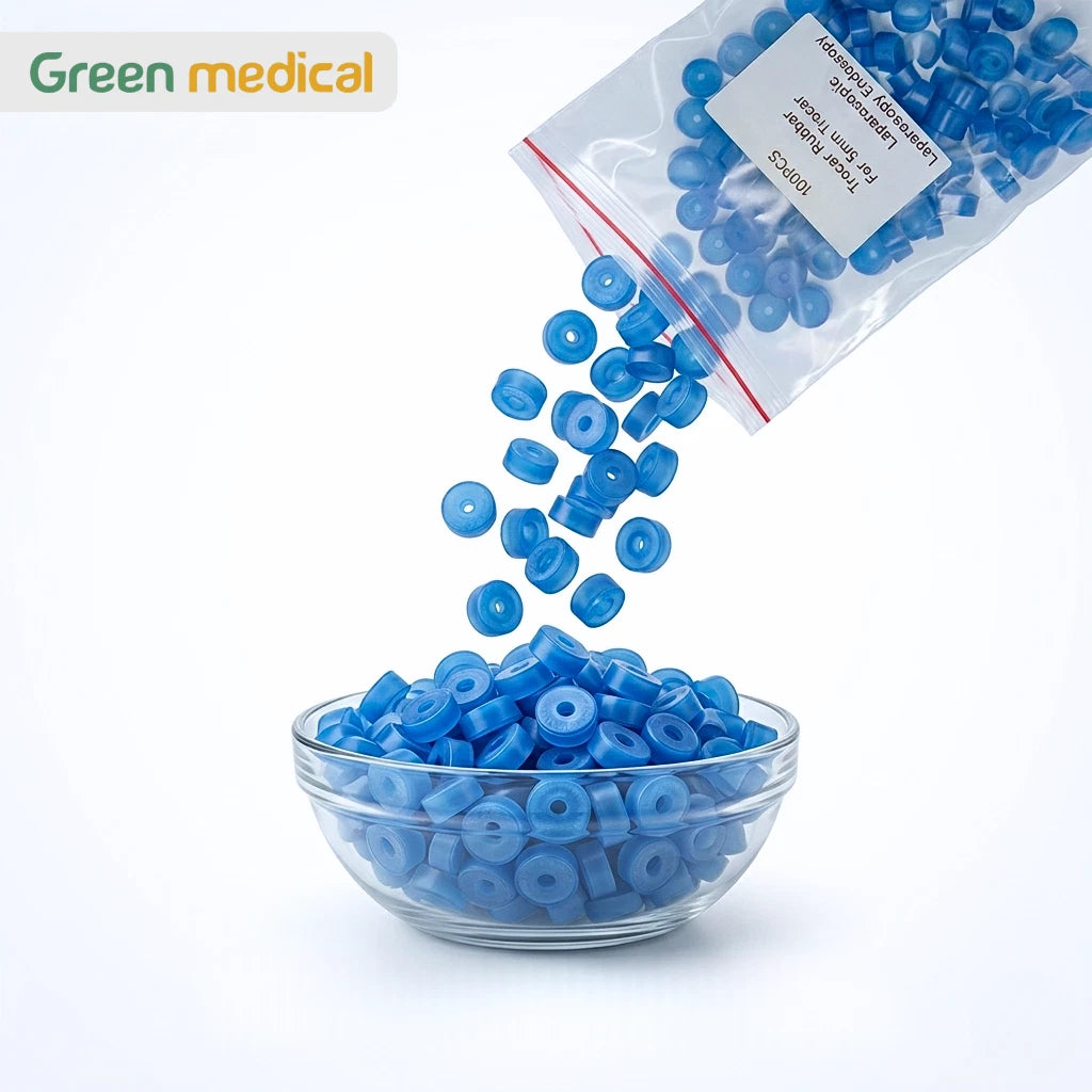 100PC Trocar Rubber 5mm Laparoscopic Laparoscopy Endoscopy Best Instruments