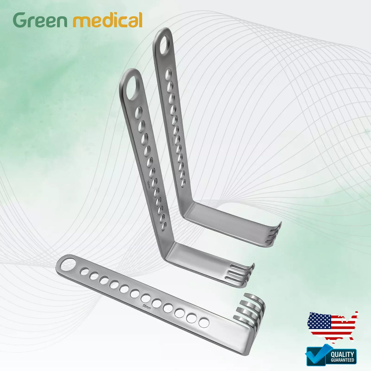 OR Grade Charnley Initial Incision Retractor With Blades Surgical Instruments