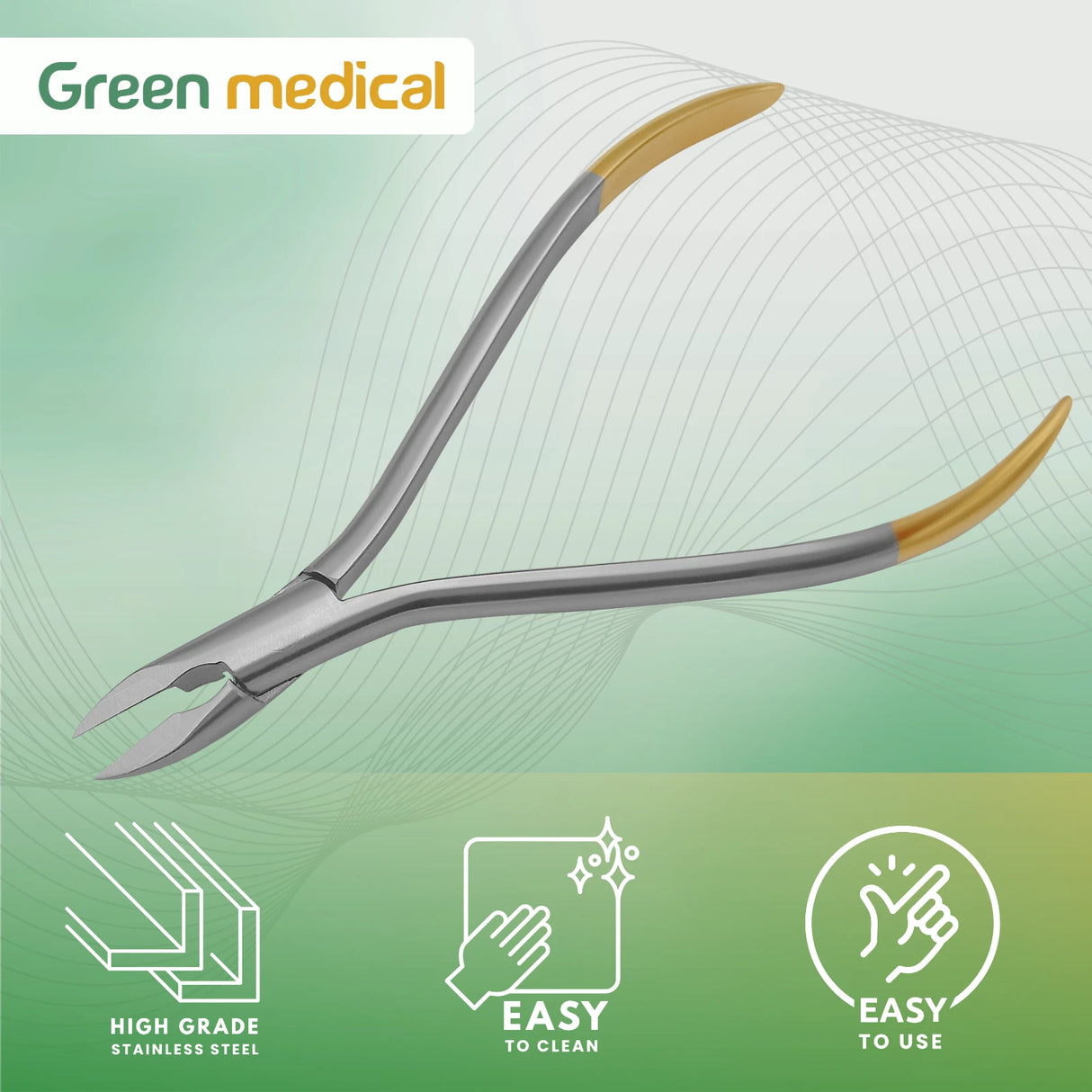 TC Ligature Wire Cutter Orthodontic Soft & Hard Wire Cutting Straight German Gr