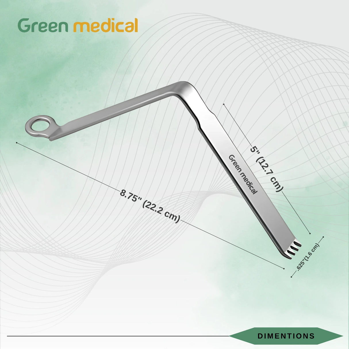 Chandran Modified Knee Retractor Surgical Orthopedic Instrument Stainless Steel