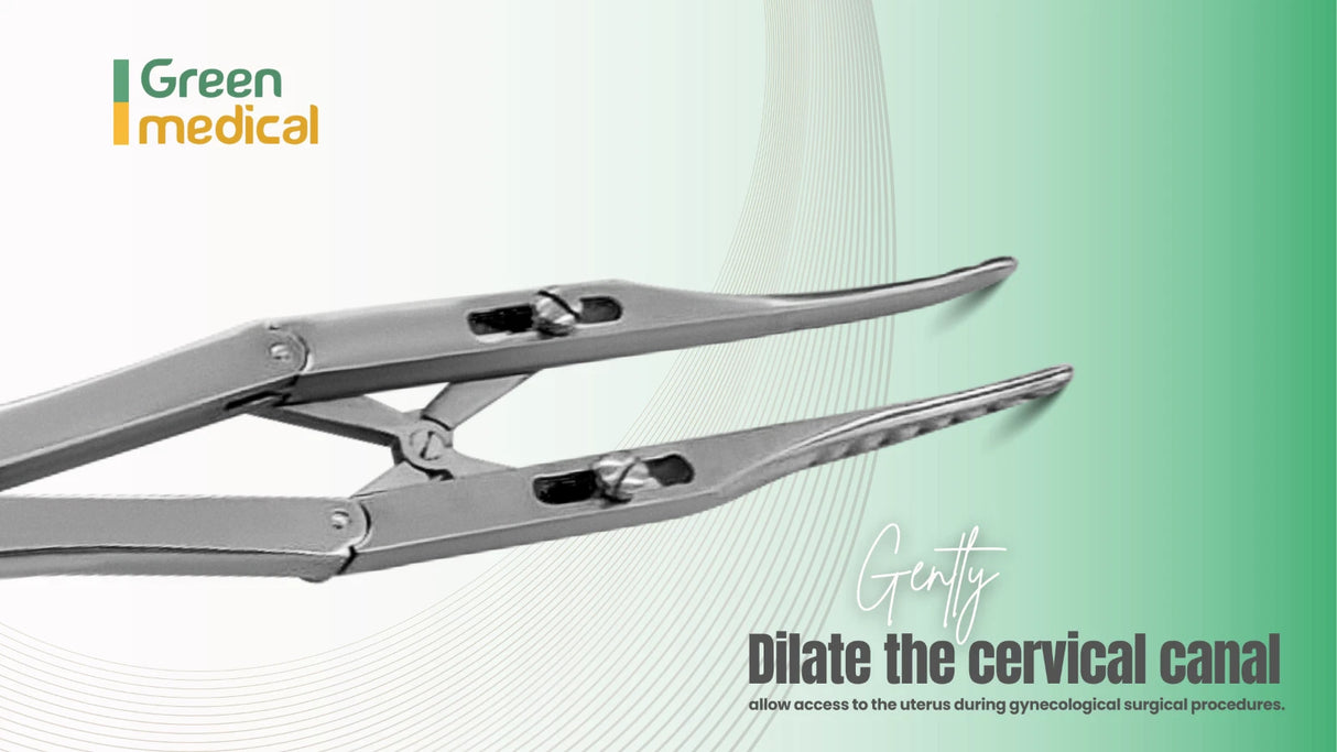 Goodell Uterine Dilator 13" Long Model W/Gauge Stainless Surgical German Grade