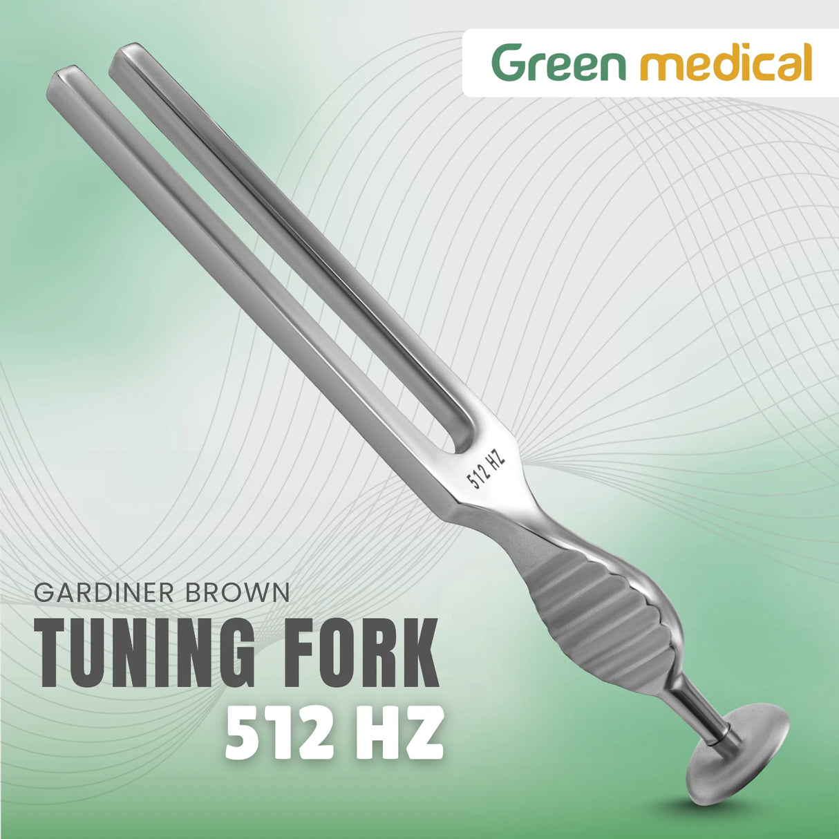 Gardiner Brown Medical Tuning Fork 512Hz – Diagnostic Neurology Tool