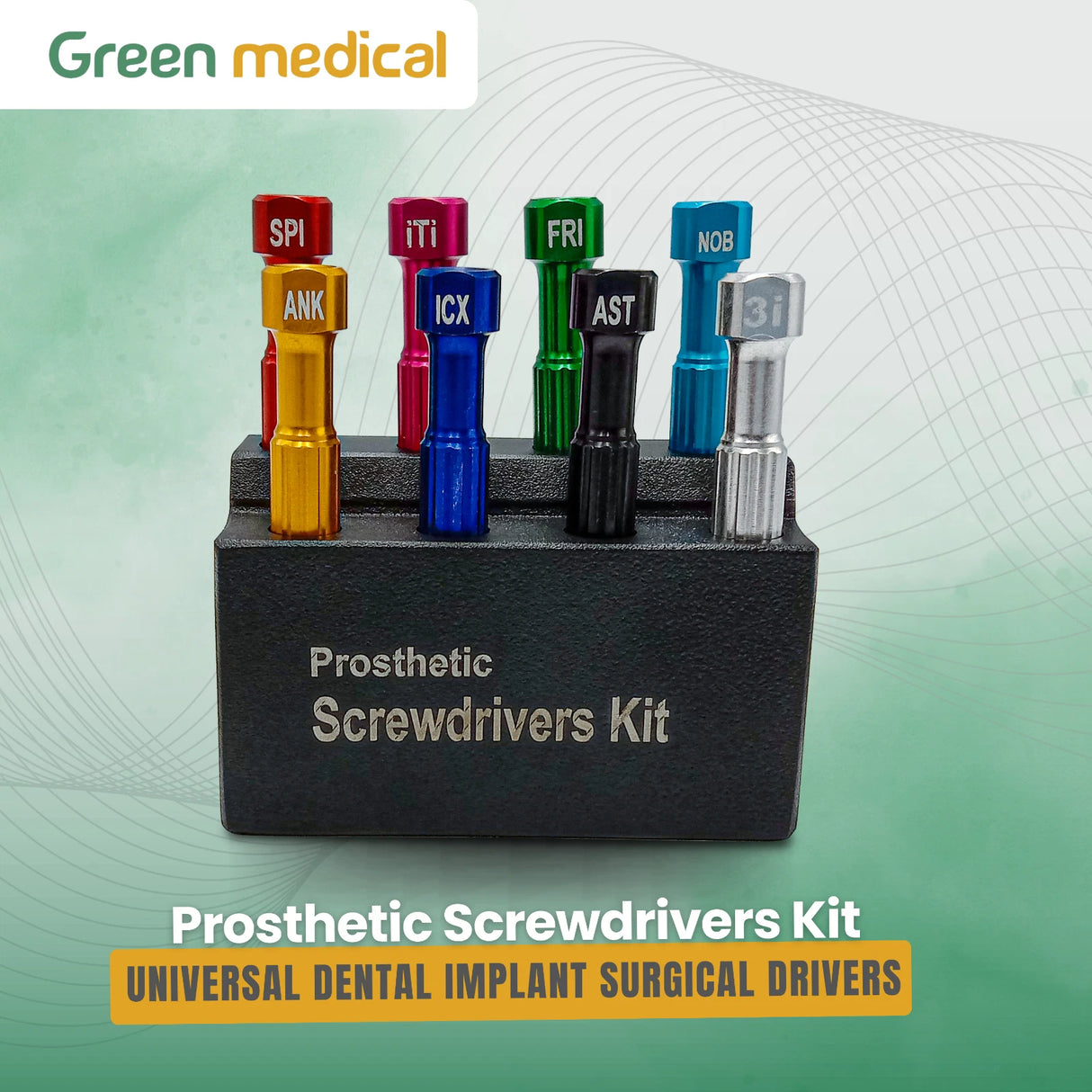 Prosthetic Screwdrivers Kit Universal dental implant surgical drivers