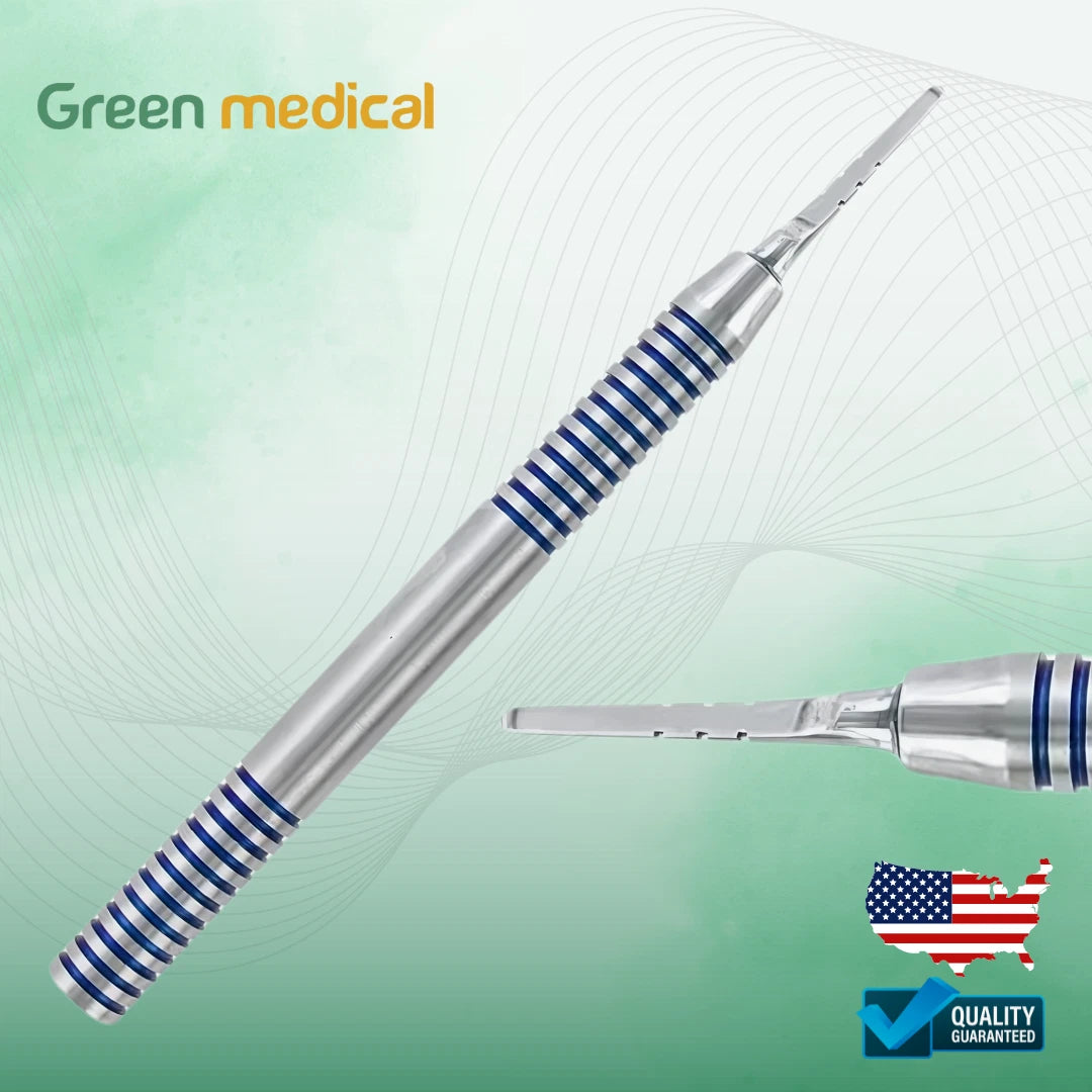 Precision Osteotome D-Shaped Spreader for Surgical Dentistry | Marked at 12mm, 15mm & 18mm for Accurate Bone Expansion