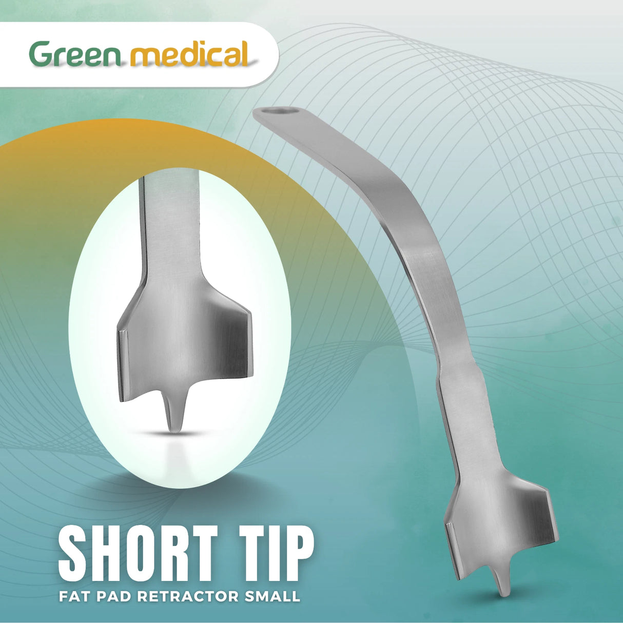 Short Tip Fat Pad Retractor Small – Ortho Surgical Instrument Stainless Steel