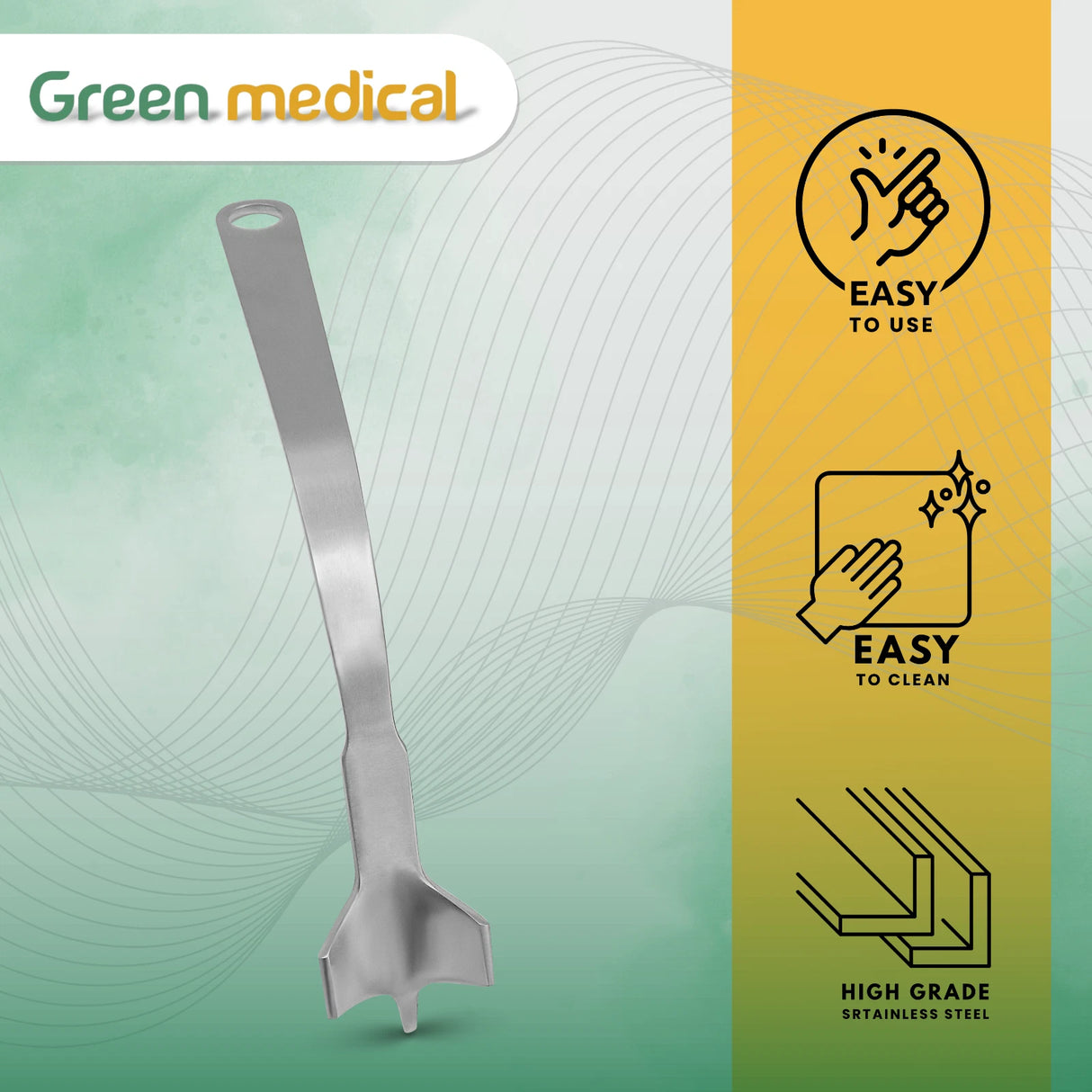 Short Tip Fat Pad Retractor Large – Ortho Surgical Instrument Stainless Steel