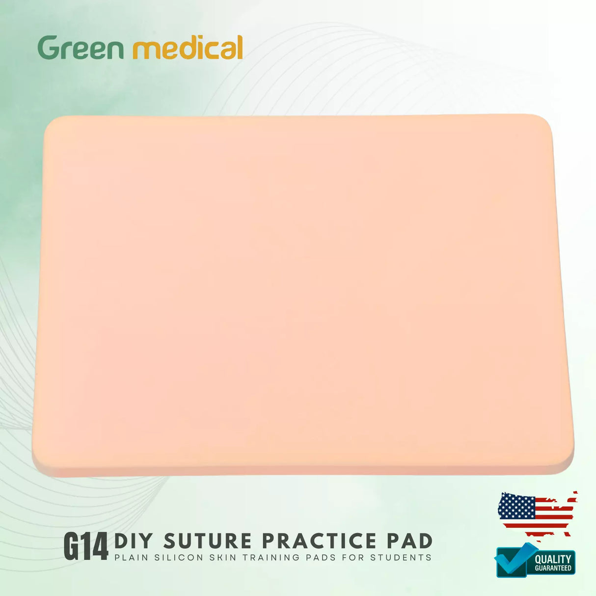 DIY PAD Suture Practice Pad G14 Plain Silicon Skin Training Pads For Students