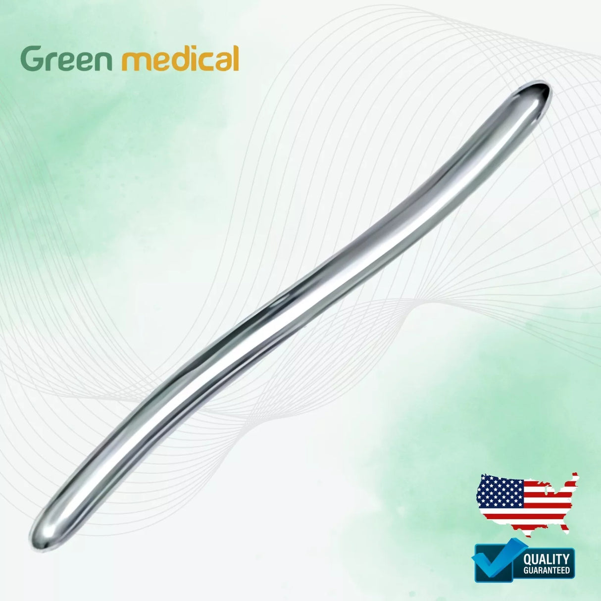 8 Pcs Hegar Dilator Set Uterine Urethral Diagnostic Cervical Sounds German Grade