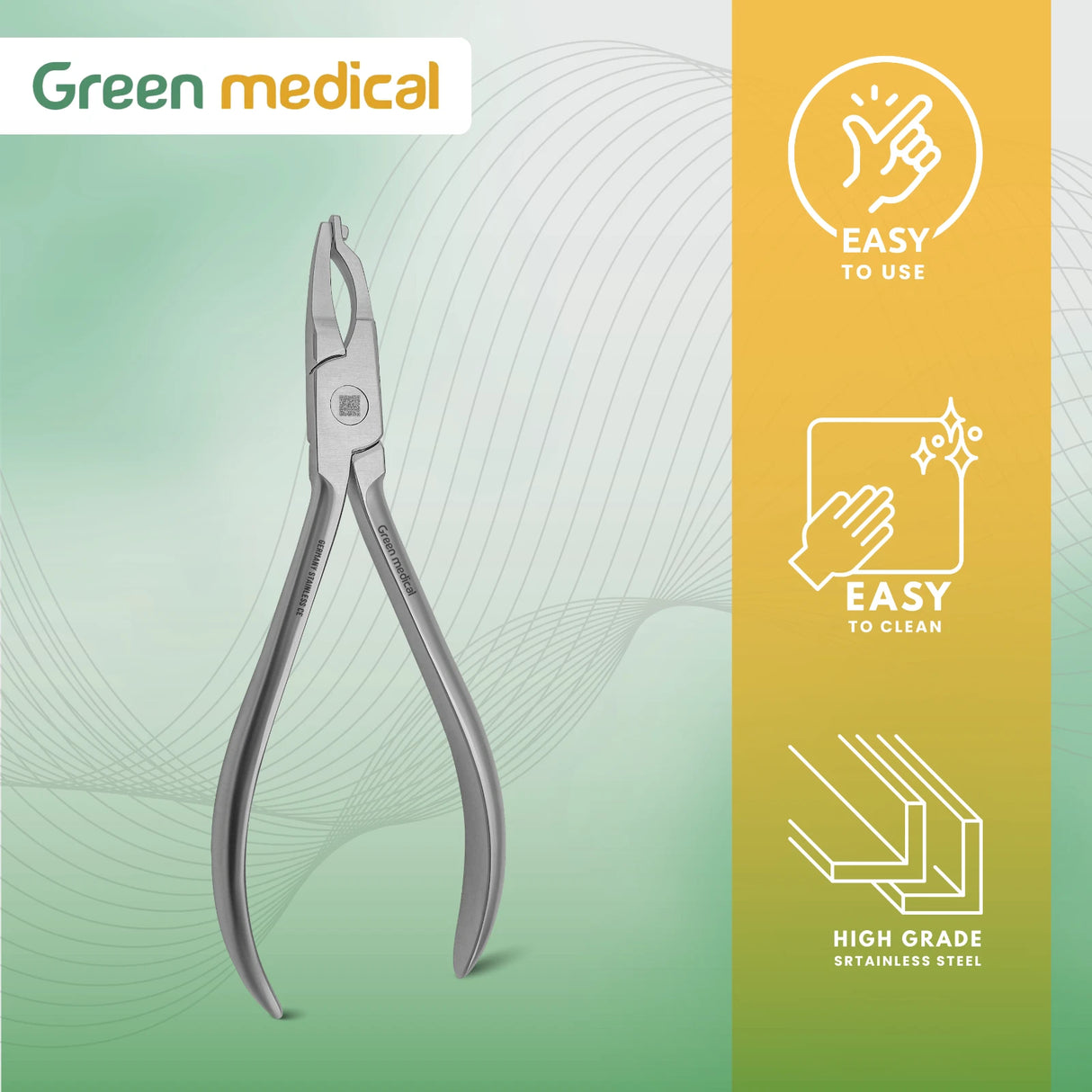 1 clear aligner pliers, maxillary Orthodontic Instrument for Upper Arch German Grade