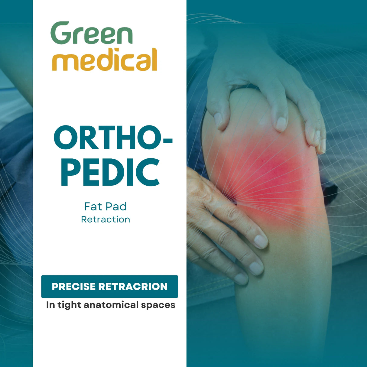 Short Tip Fat Pad Retractor Small – Ortho Surgical Instrument Stainless Steel