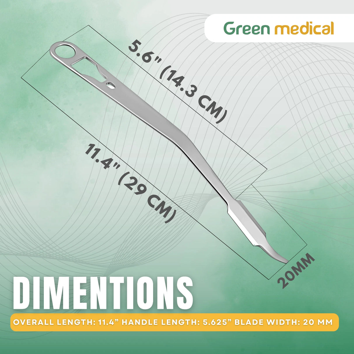 Goytia Stackable Hohmann Retractor Deep Standard Orthopedic Surgical Instrument