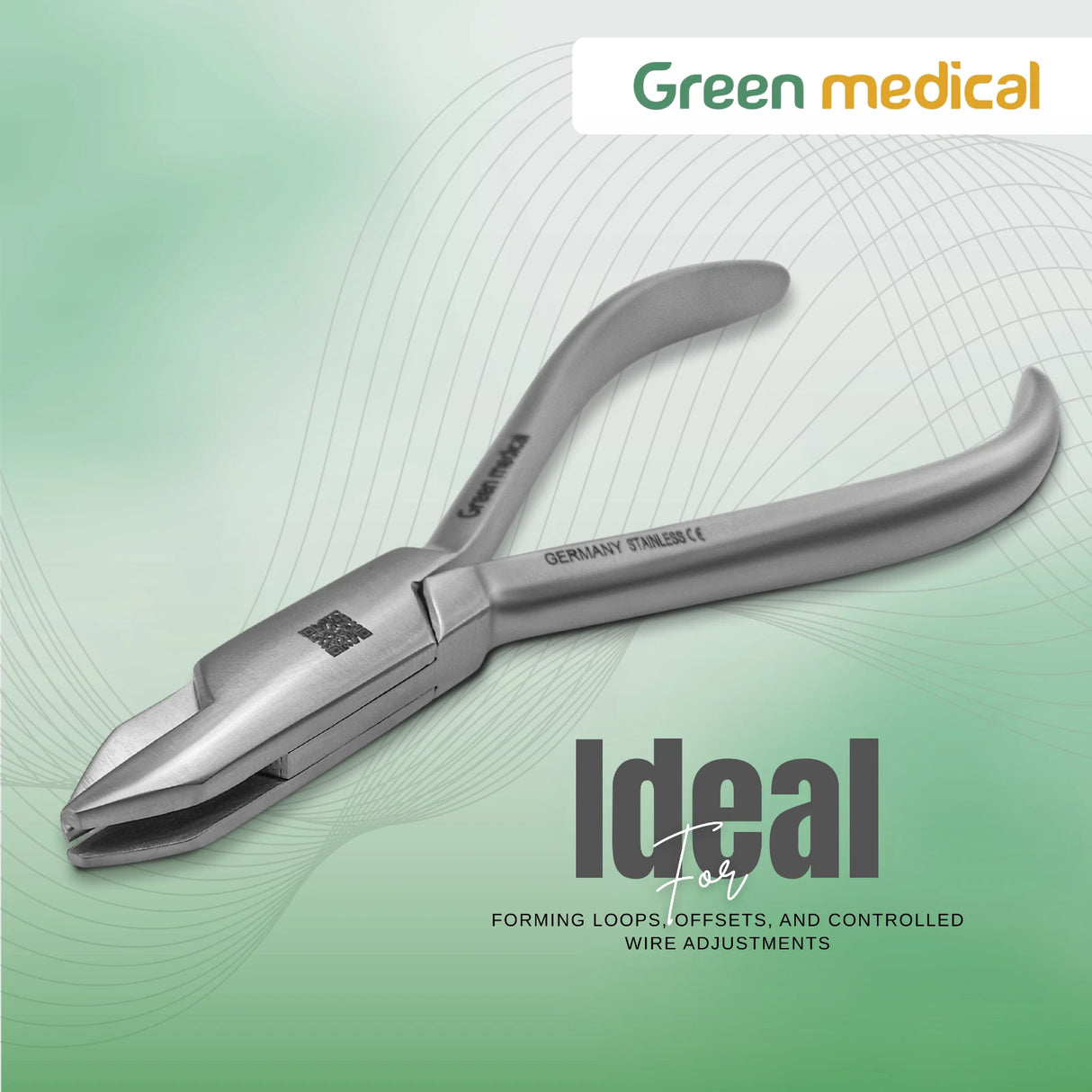Aderer Three Prong Pliers Wire Bending Forming Adjusting Orthodontic Instruments