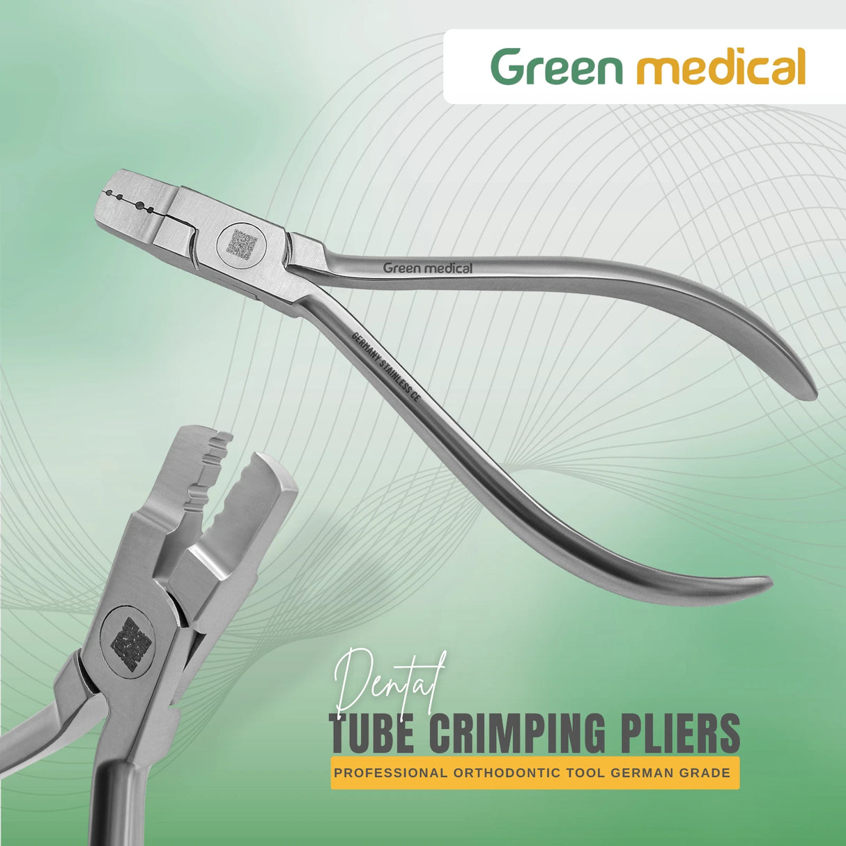 Dental Tube Crimping Pliers Professional Orthodontic Tool German Grade