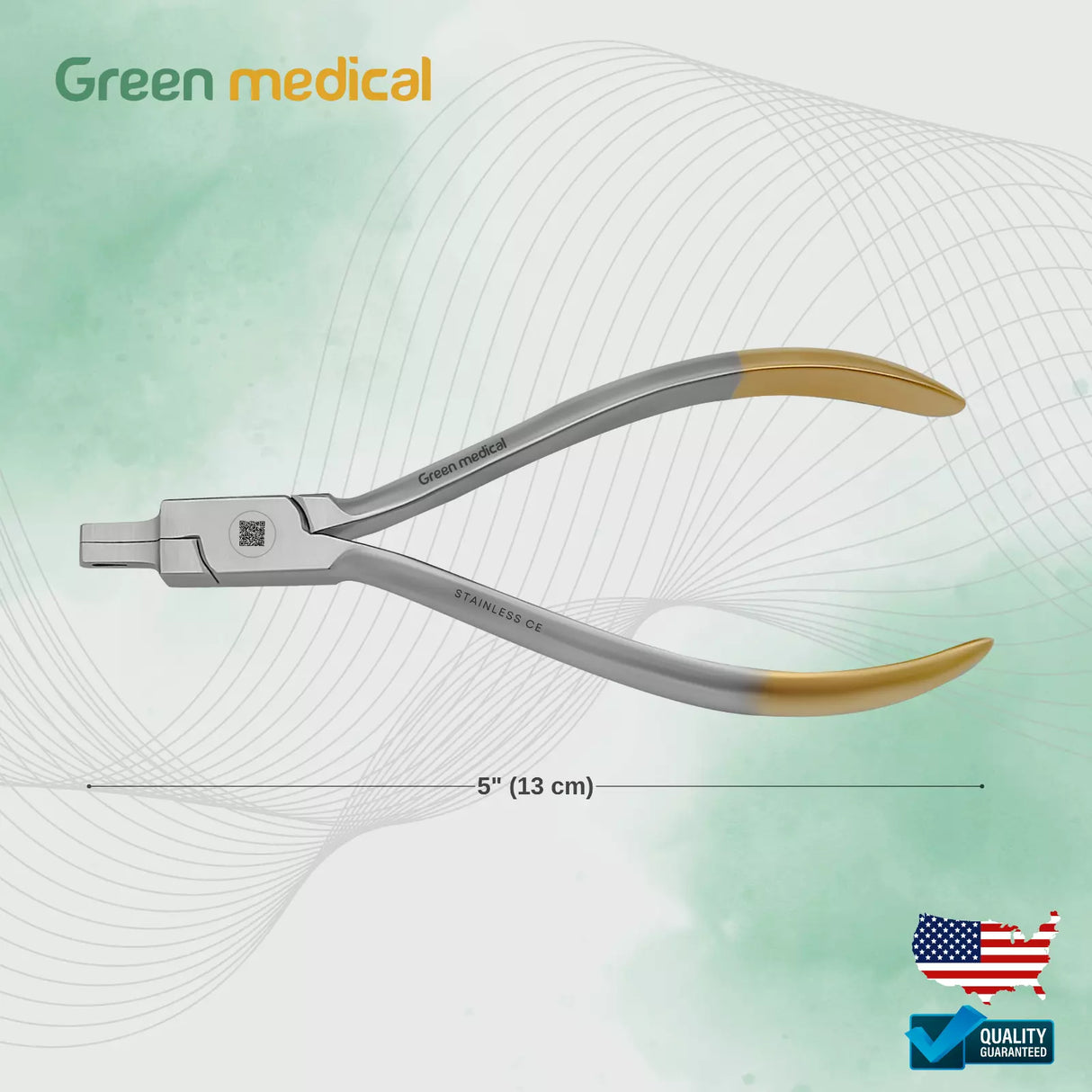 Orthodontic Tear Drop Plier Thermal Forming Retainer Clear Aligner Braces Plier