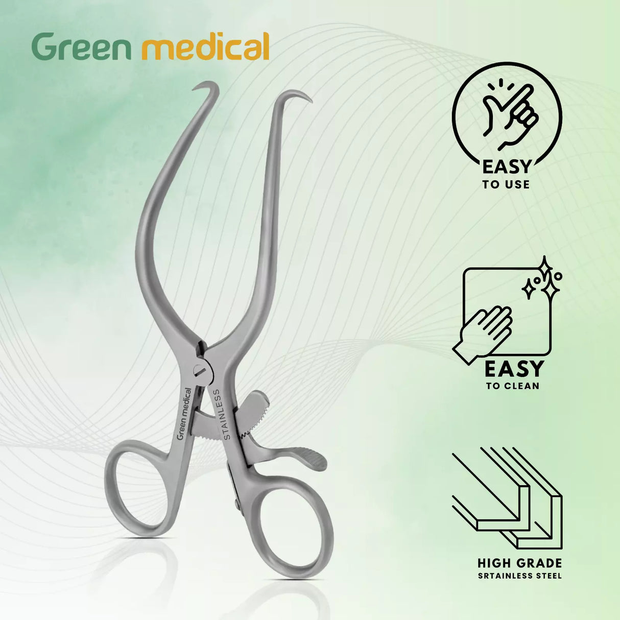 Gelpi Retractor 7" For Veterinary, Orthopedic, & Spinal Surgeries German Grade