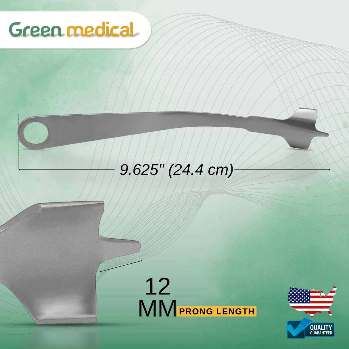 Short Tip Fat Pad Retractor Small – Ortho Surgical Instrument Stainless Steel