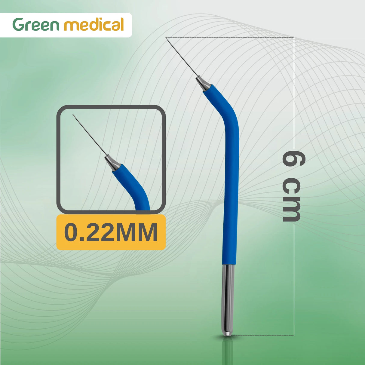 Dermatology Standard Electrodes Set of 7 Pcs Reusable Surgical Cautery Electrods