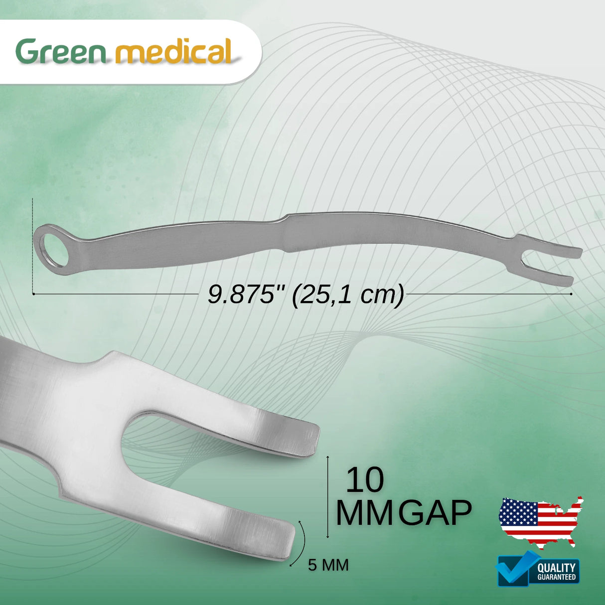 Ortholucent Standard PCL Retractor – Surgical Orthopedic Instrument