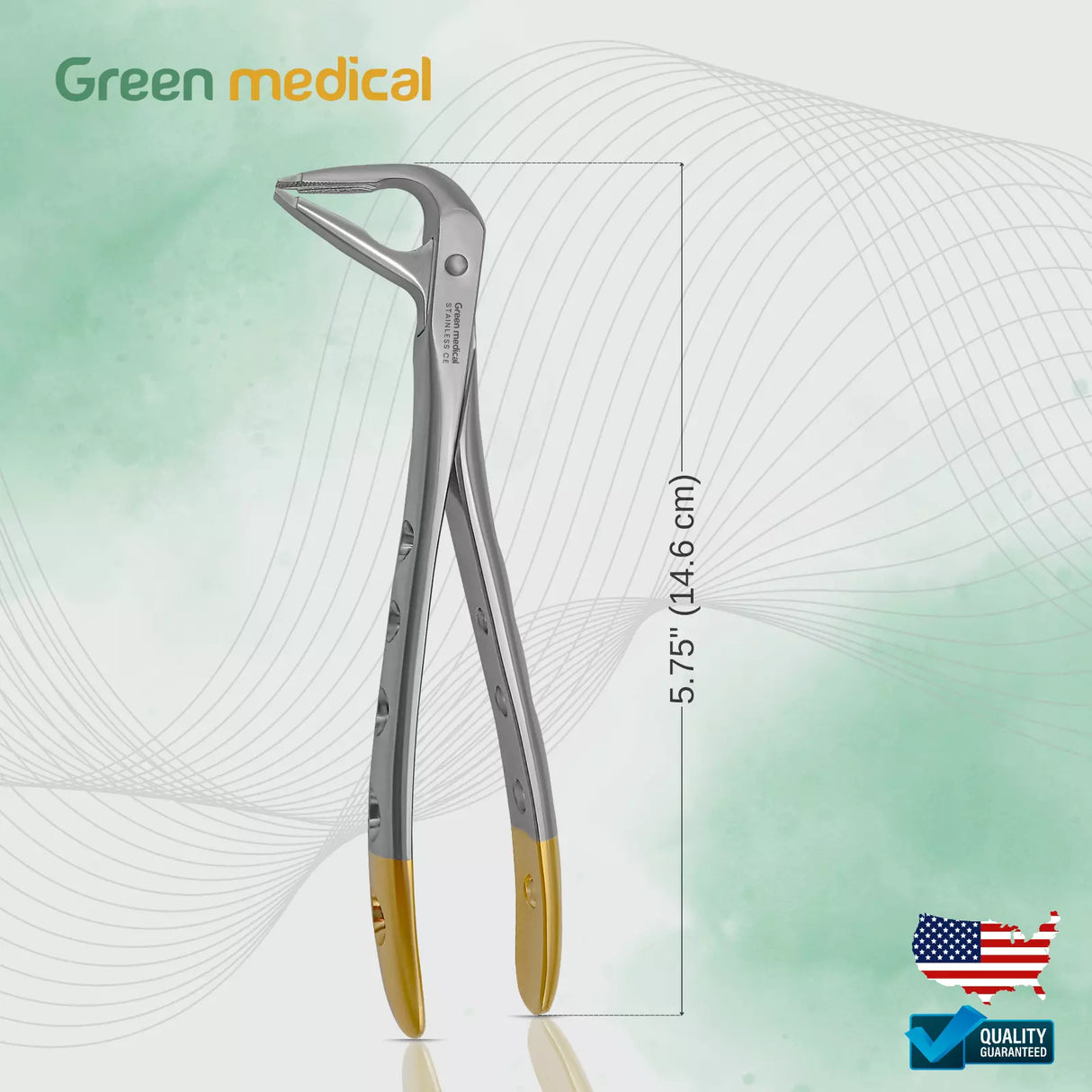 Professional Lower Anterior Dental Extracting Forceps F4 - Dentist Surgery Tools