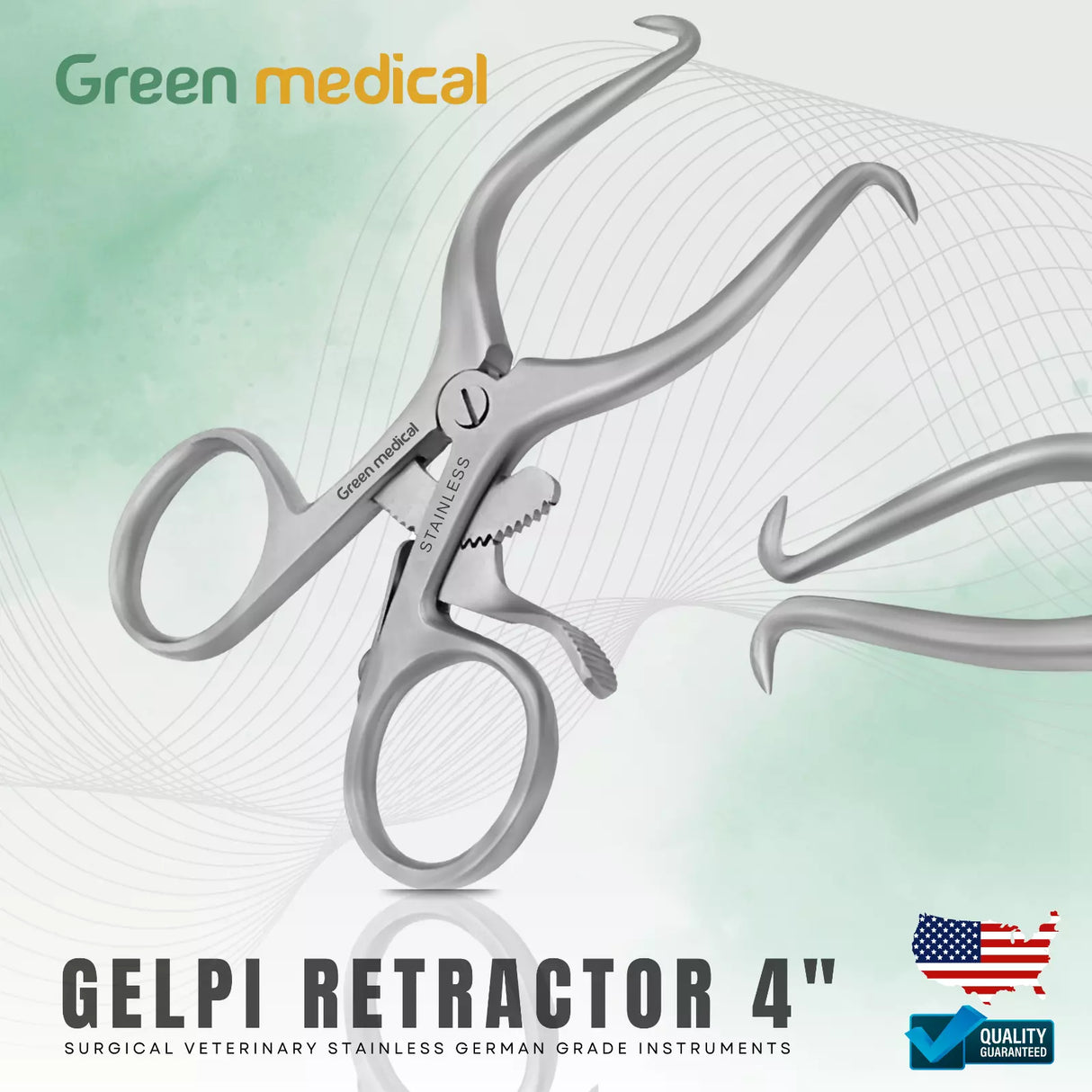 Pediatric Gelpi Retractor 4" for Orthopedic & Spinal Surgeries German Grade