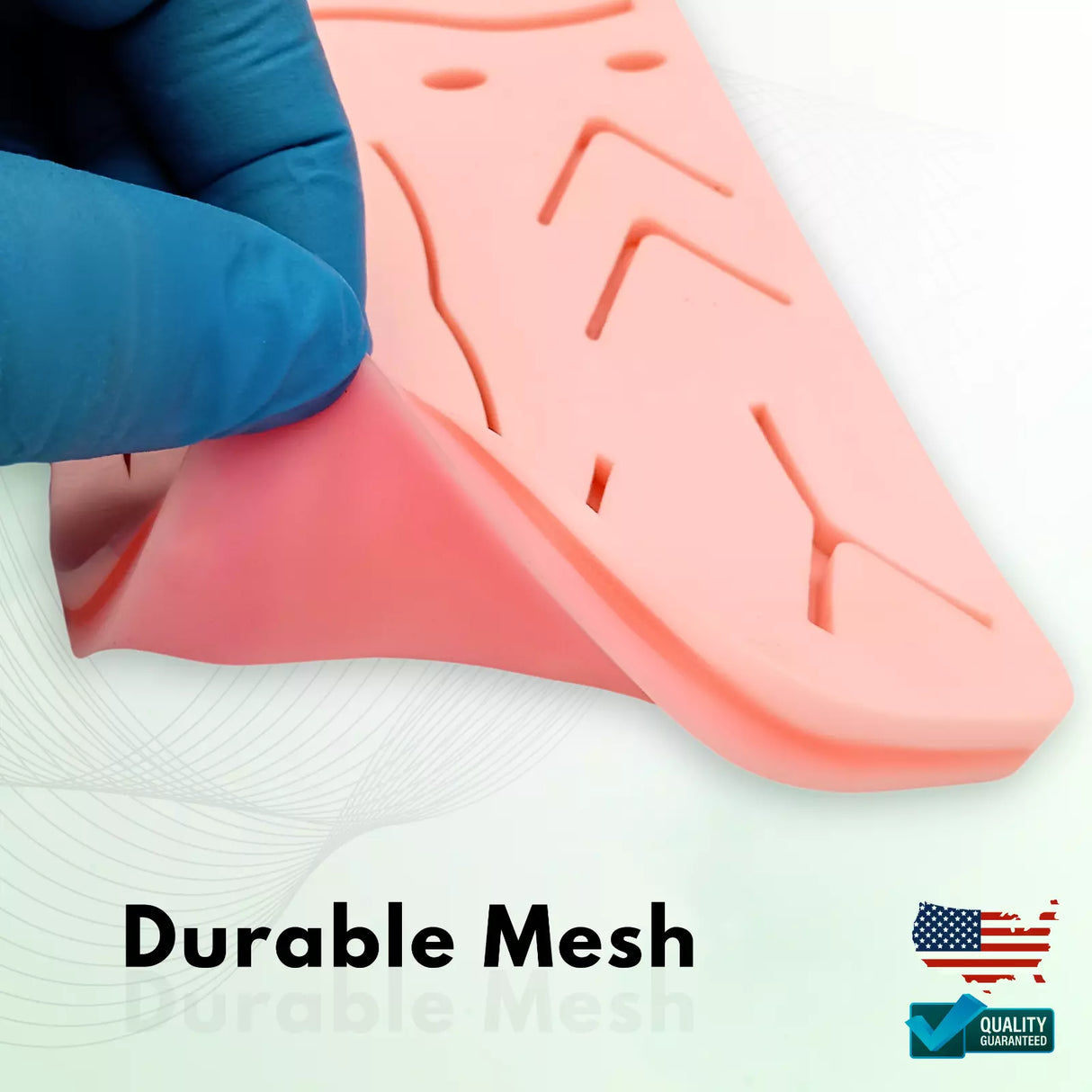 Mini Suture Practice Pad G12 3 Layers With 14 Wounds For Medical Students