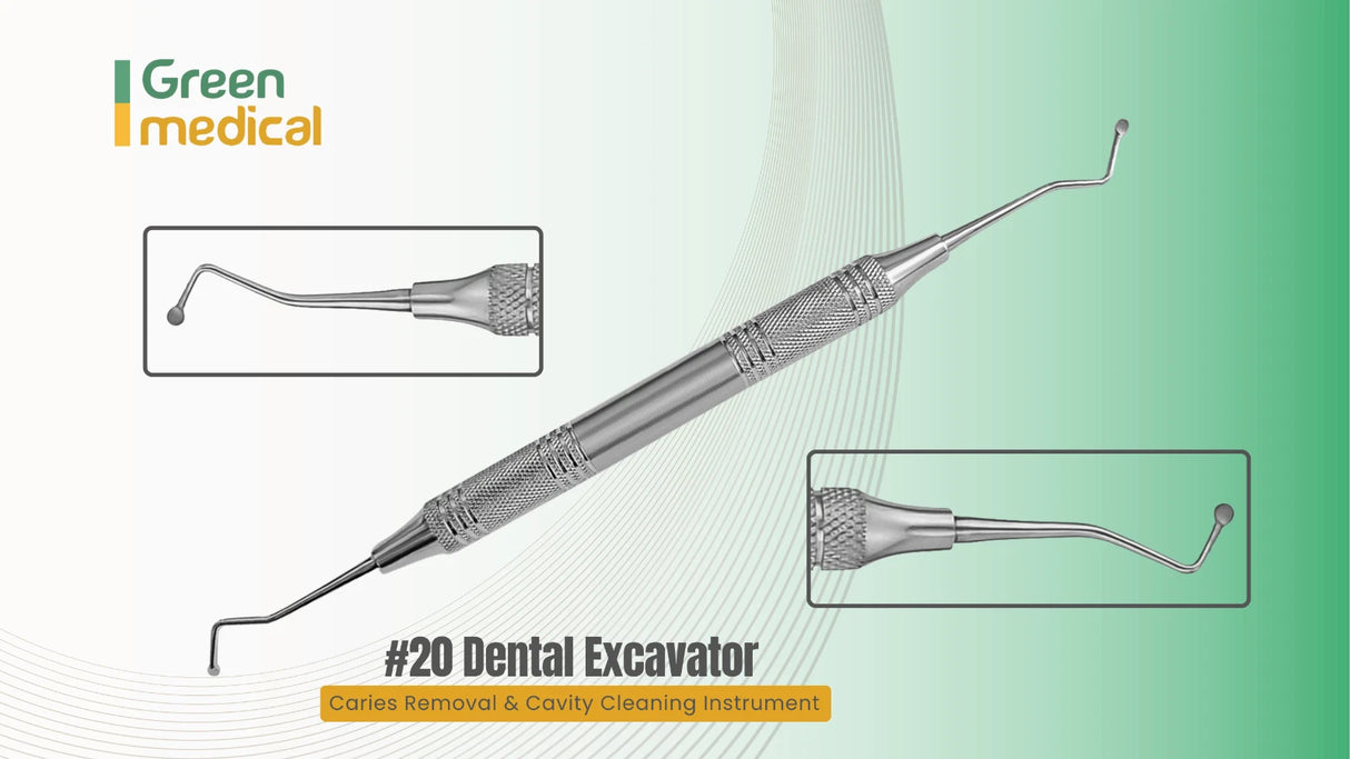 #20 Dental Excavator – Caries Removal & Cavity Cleaning Instrument