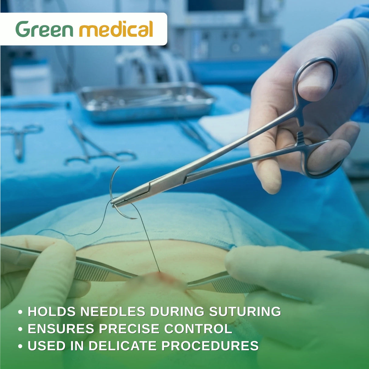 Webster Needle Holder 5" – Surgical Dental Needle Driver Stainless Steel German Grade