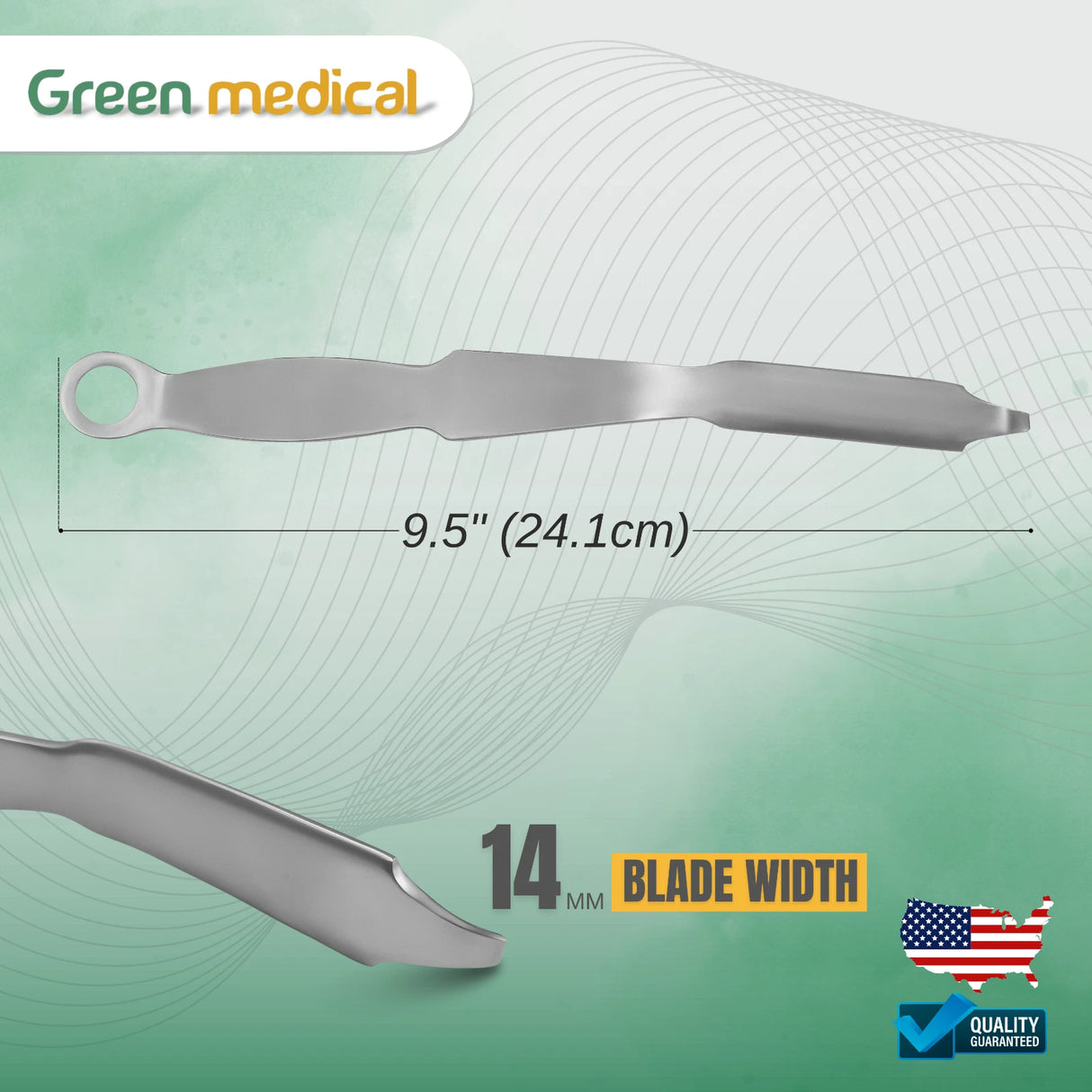 Short Tipped Narrow Hohmann Retractor Orthopedic Surgical Tool German Grade