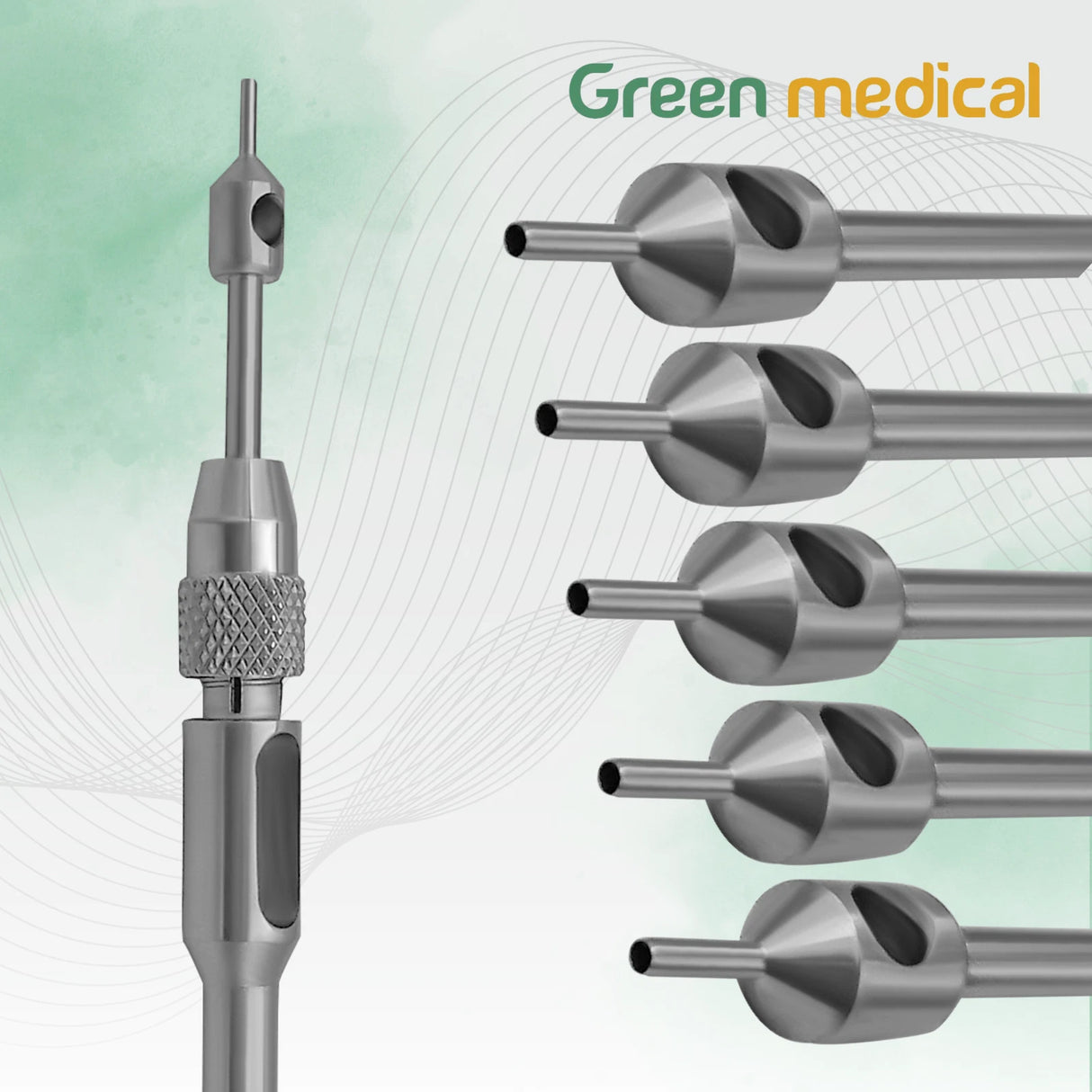 Hair Transplant FUE Hair Punch KIt Puch Sizes .6mm, .7mm, .8mm, .9mm, 1mm, 1.1mm Stainless Steel German Grade