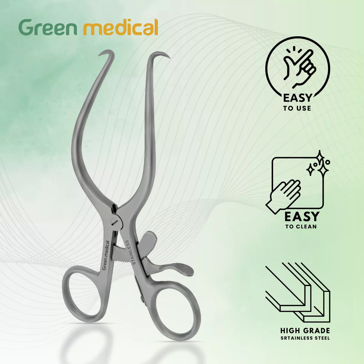 Gelpi Retractor 5.5" For Veterinary, Orthopedic, & Spinal Surgeries German Grade