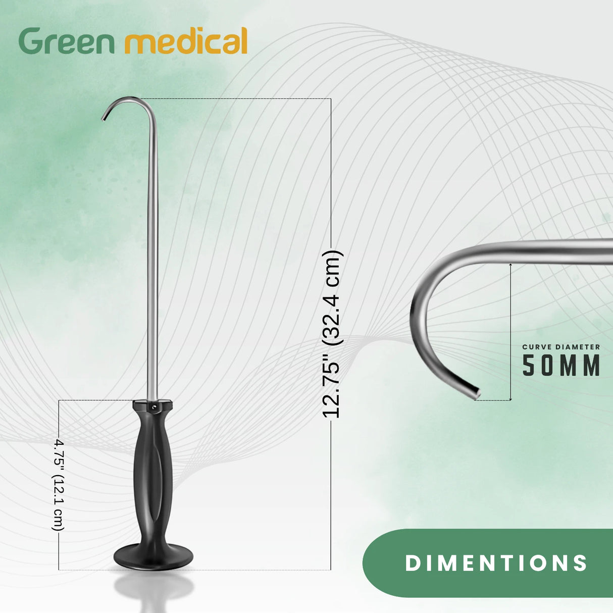 Bone Hook Retractor Large Bone Knee Raiser Hip Retractor Orthopedic instruments