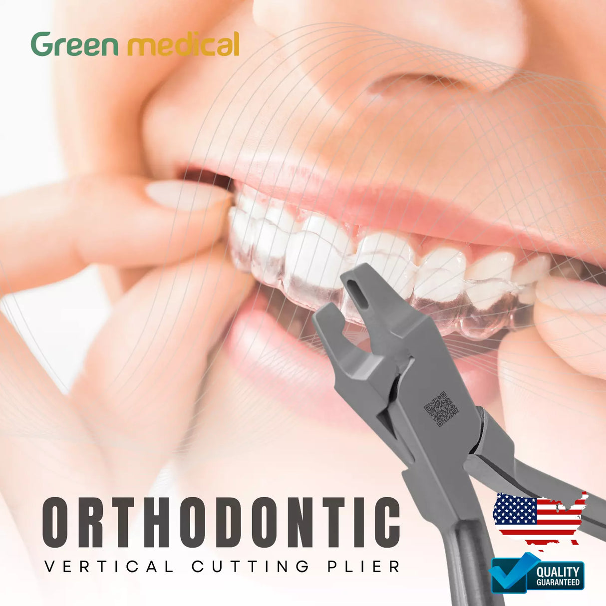 Orthodontic Vertical Cutting Plier Thermal Forming Retainer Clear Aligner