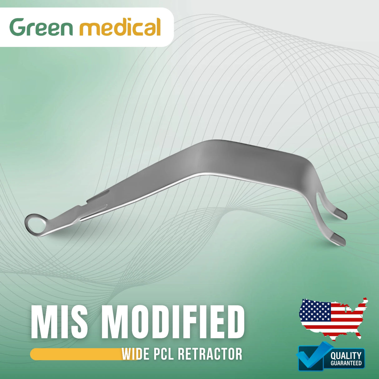 Wide PCL Retractor–MIS Modified Posterior Cruciate Ligament Surgical Instrument