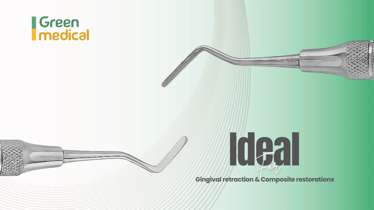 101 Dental Cord Packer Gingival Retraction Instrument Stainless Steel Autoclavable