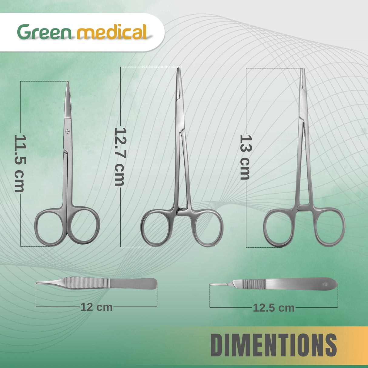 Premium Suture Practice Kit with Silicon pad for Medical Students Training