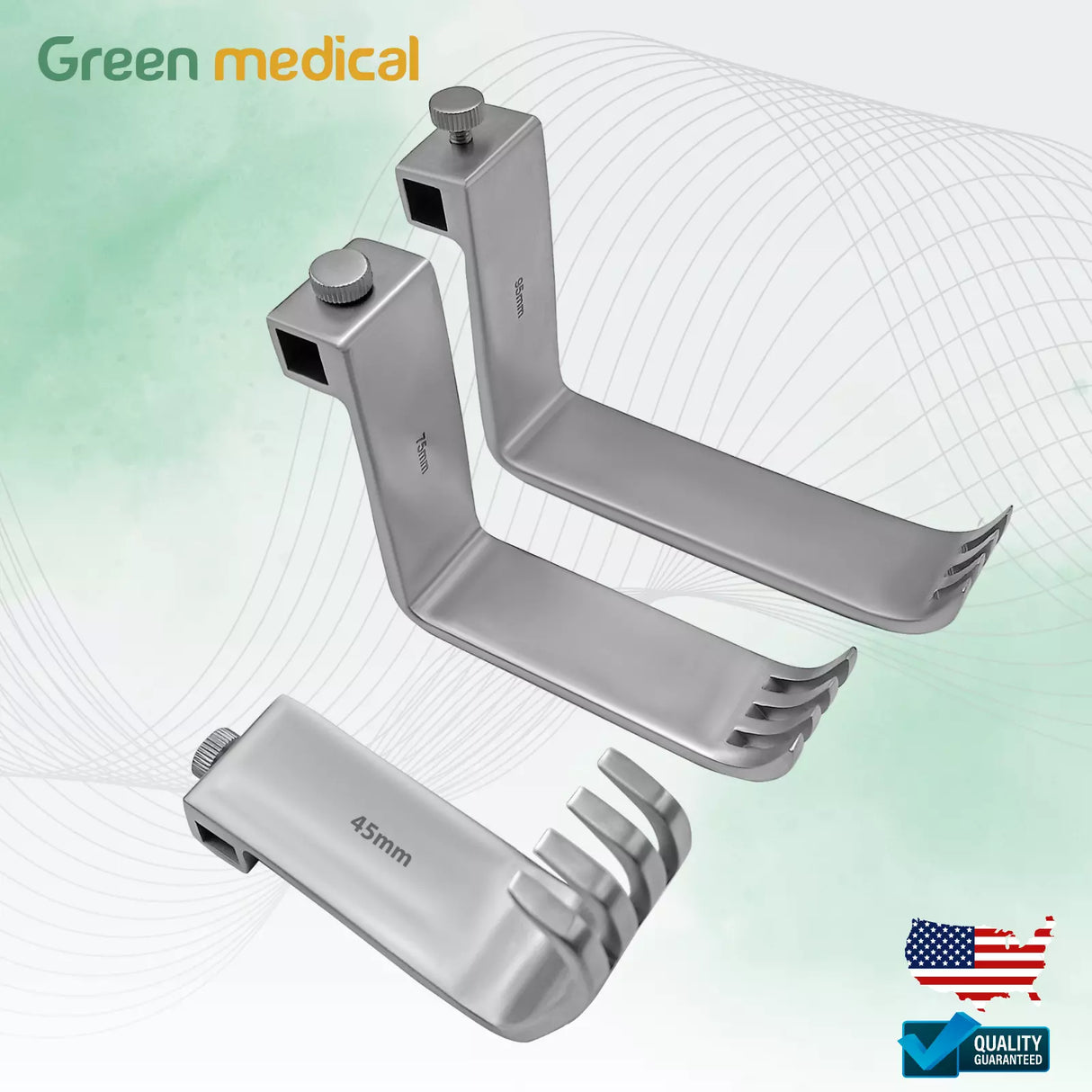 OR Grade Charnley Initial Incision Retractor With Blades Surgical Instruments