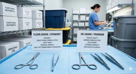 Floor Grade Surgical Instruments Wholesale USA Common Myths and Facts