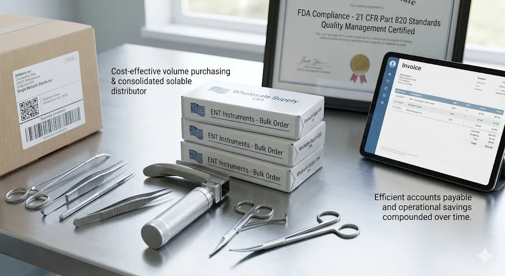 Top Benefits of Partnering with a Wholesale ENT Instrument Supplier USA