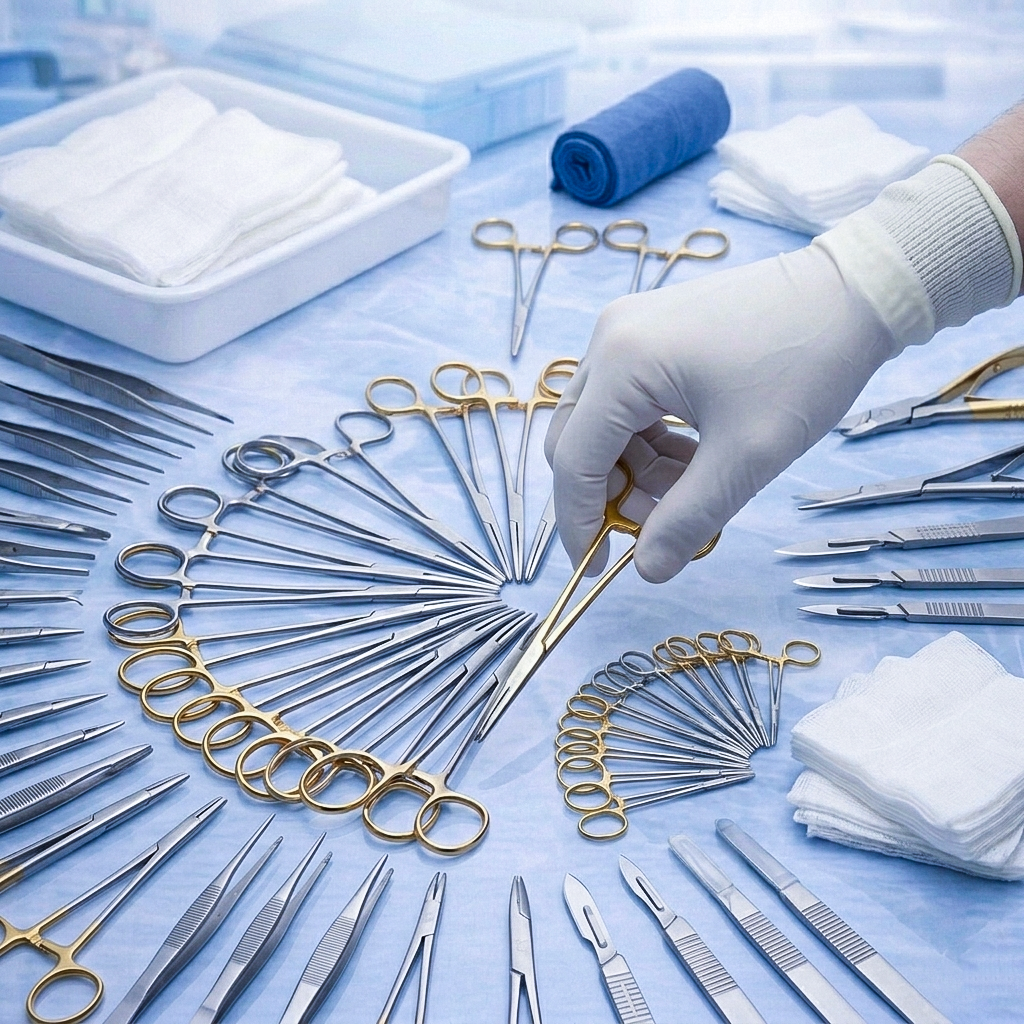 Floor Grade Surgical Instruments