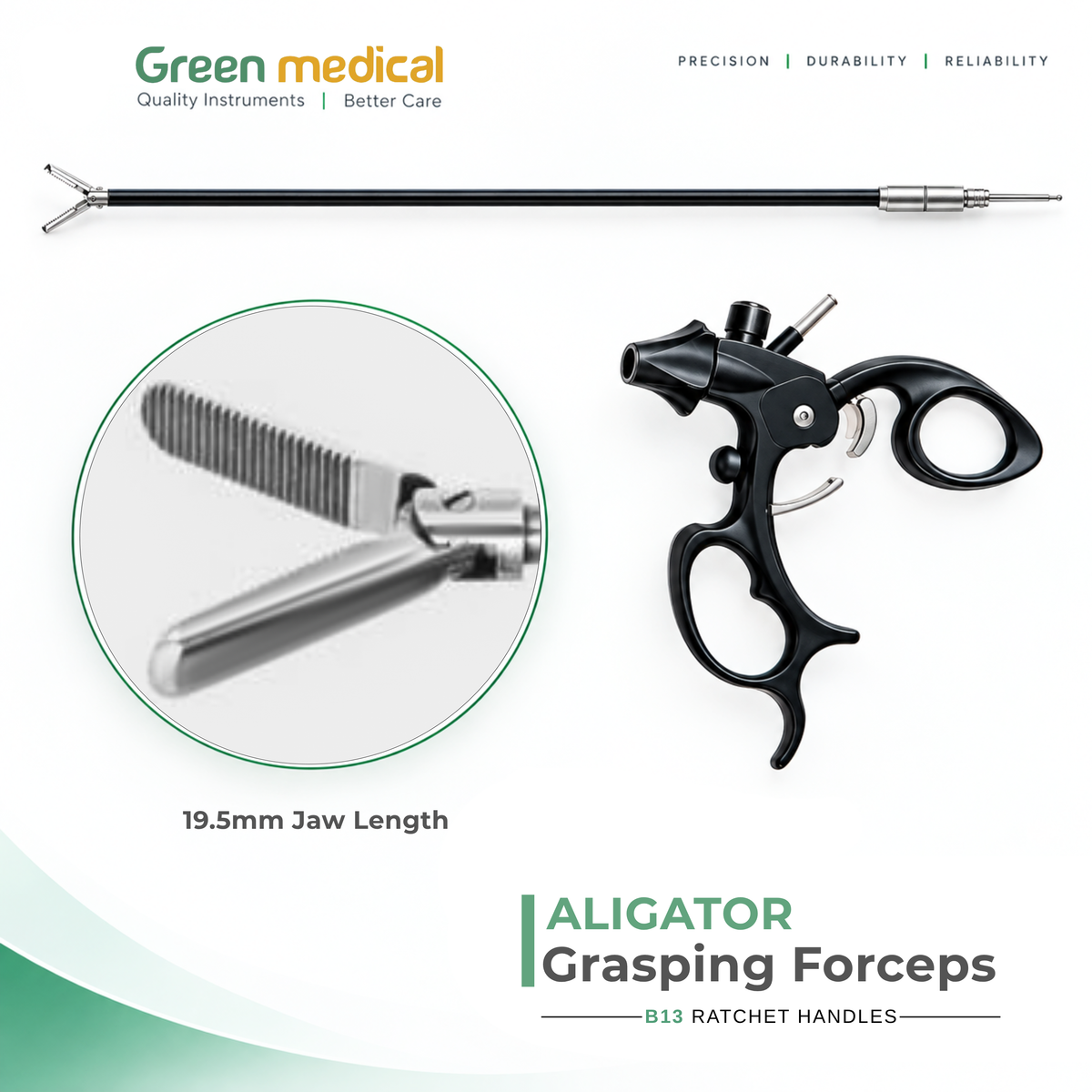 Reusable Monopolar Endoscopic Electrosurgical Instruments – German Stainless Steel