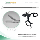 Reusable Monopolar Endoscopic Electrosurgical Instruments With B23 Non Ratchet Handle – German Stainless Steel