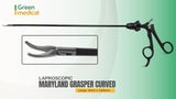 Laparoscopic Maryland Curved Dissecting Grasper 5mm x 33cm – Precision Surgical Forceps for Minimally Invasive Procedures