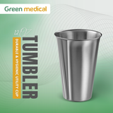 12 oz Stainless Steel Tumbler | Durable Reusable Drinking Cup